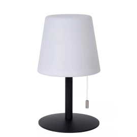 RIO uzlādējama āra galda lampa Ø15,5 cm LED RGB IP44 daudzkrāsu (Lucide)