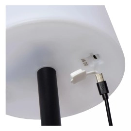 RIO uzlādējama āra galda lampa Ø15,5 cm LED RGB IP44 daudzkrāsu (Lucide)