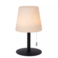RIO uzlādējama āra galda lampa Ø15,5 cm LED RGB IP44 daudzkrāsu (Lucide)