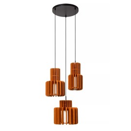 ROLLO piekaramā lampa 3xE27 terakota (Lucide)