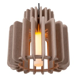 ROLLO piekaramā lampa 1x40W E27 taupe (Lucide)
