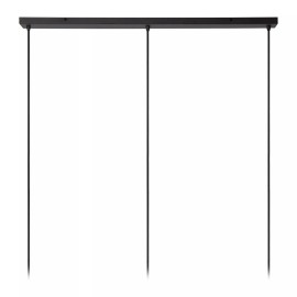 ROSAS piekaramā lampa 130 cm 3 x E27 melna (Lucide)