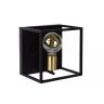 RUBEN Sienas lampa 1x40W E27 melna (Lucide)
