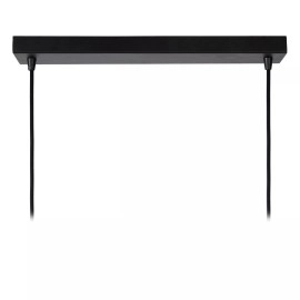 RUBEN Piekaramā lampa 4x40W E27 melna (Lucide)