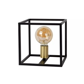 RUBEN Galda lampa 1x40W E27 melna (Lucide)