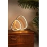 SAMLING galda lampa LED dimmējama CCT 16W taupe tonī (Lucide)