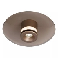 SANTIAGO griestu lampa Ø23 cm LED 10W CCT dzintara (Lucide)