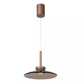 SANTIAGO piekaramā lampa Ø32 cm LED 16W CCT dzintara (Lucide)