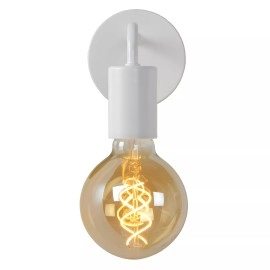 SCOTT sienas lampa 1xE27 40 W balta (Lucide)