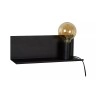 SEBO sienas/gultas lampa 1 x 40 W E27 melna (Lucide)