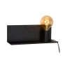 SEBO sienas/gultas lampa 1 x 40 W E27 melna (Lucide)
