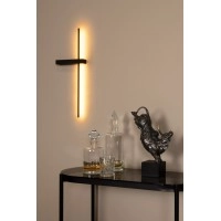 SEGIN sienas lampa LED 6 W 2700K melna (Lucide)