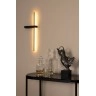 SEGIN sienas lampa LED 6 W 2700K melna (Lucide)