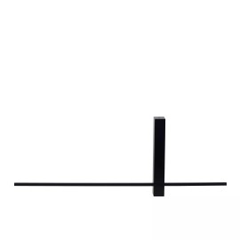 SEGIN sienas lampa 60 cm 1 x 6 W Integrated LED 2700K melna (Lucide)
