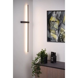 SEGIN sienas lampa 90 cm LED 10 W 2700K melna (Lucide)