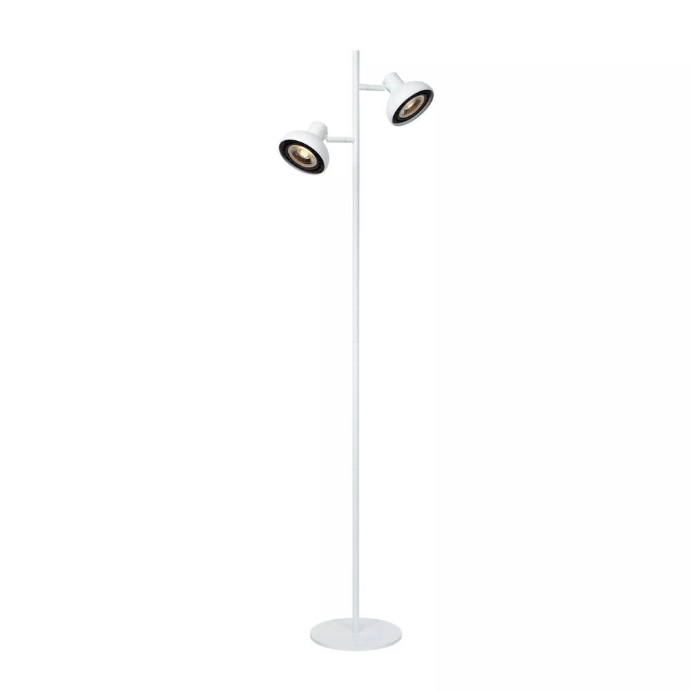 SENSAS stāvlampa 33 cm × 15 cm × 75 cm 2x12W balta (Lucide)
