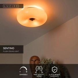 SENTINO griestu lampa G9 oranža (Lucide)