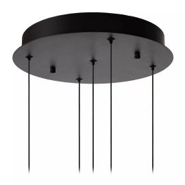SENTUBAL piekaramā lampa Ø35 cm LED 5 x 5,2 W 2700K melna (Lucide)