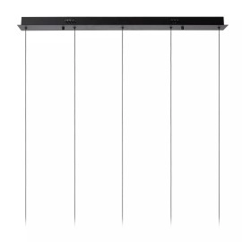 SENTUBAL piekaramā lampa 95 cm LED 5 x 5,3 W 2700K melna (Lucide)