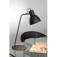 SHADI galda lampa Ø20 cm 1 x 40 W E14 melna (Lucide)