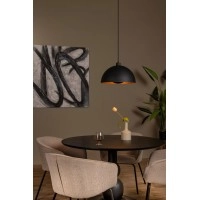 SIEMON piekaramā lampa Ø 40 cm 1xE27 melna (Lucide)