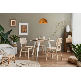 SIEMON piekaramā lampa Ø 40 cm 1xE27 okera dzeltenā tonī (Lucide)