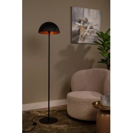SIEMON stāvlampa Ø 35 cm 1xE27 melna (Lucide)