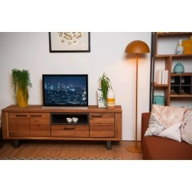 SIEMON stāvlampa Ø 35 cm 1xE27 okera dzeltenā tonī (Lucide)