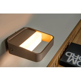 SILVI uzlādējama sienas/galda lampa LED 3,7W kafijas krāsā (Lucide)
