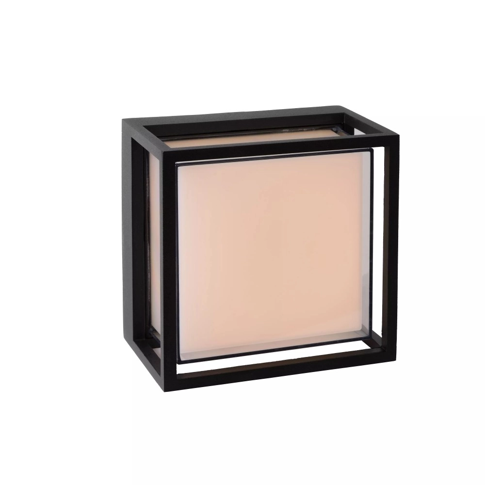 SINGA LED āra sienas lampa LED 1×10W 3000K melna (Lucide)