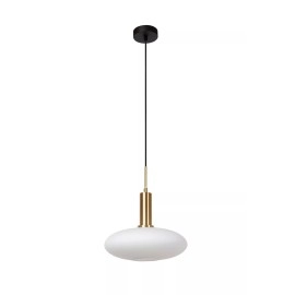 SINGALA piekaramā lampa Ø30 cm E27 matēta zelta / misiņa (Lucide)