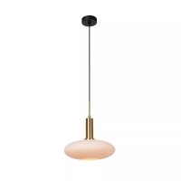 SINGALA piekaramā lampa Ø30 cm E27 matēta zelta / misiņa (Lucide)