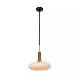 SINGALA piekaramā lampa Ø30 cm E27 matēta zelta / misiņa (Lucide)