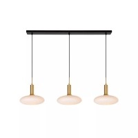 SINGALA piekaramā lampa 3xE27 matēta zelta / misiņa (Lucide)