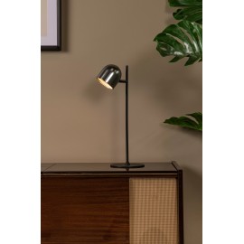 SKANSKA RECH uzlādējama galda lampa LED 1x3 W 3000-6000K pelēka dzelzs (Lucide)