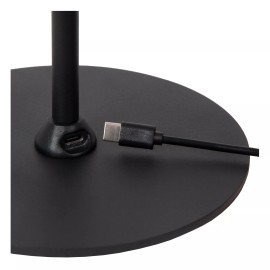 SKANSKA RECH uzlādējama galda lampa LED 1x3 W 3000-6000K pelēka dzelzs (Lucide)