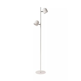 SKANSKA stāvlampa LED 2x5 W 3000K balta (Lucide)