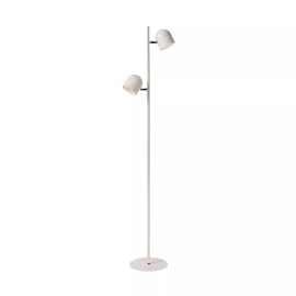 SKANSKA stāvlampa LED 2x5 W 3000K balta (Lucide)