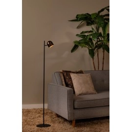 SKANSKA RECH uzlādējama stāvlampa LED 1x3 W 3000-6000K kafijas brūna (Lucide)