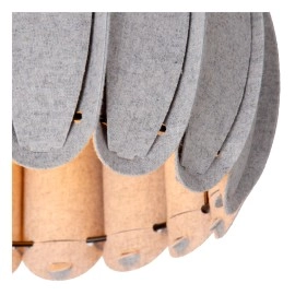 SPENCER griestu lampa Ø30 cm 1xE27 pelēka (Lucide)