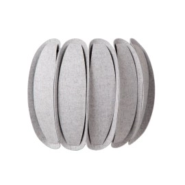 SPENCER sienas lampa 1xE27 40 W pelēka (Lucide)