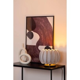 SPENCER galda lampa Ø30 cm 1xE27 pelēka (Lucide)