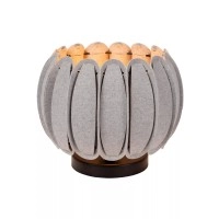 SPENCER galda lampa Ø30 cm 1xE27 pelēka (Lucide)