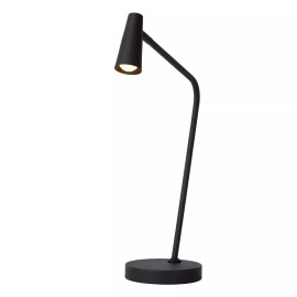 STIRLING uzlādējama LED galda lampa 3 W 2700 K melna (Lucide)