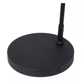 STIRLING uzlādējama LED stāvlampa 3W 2700K melna (Lucide)