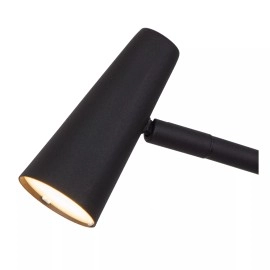STIRLING uzlādējama LED stāvlampa 3W 2700K melna (Lucide)