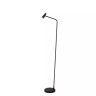 STIRLING uzlādējama LED stāvlampa 3W 2700K melna (Lucide)