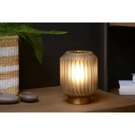 SUENO galda lampa Ø13 cm 1xE14 pelēka (Lucide)