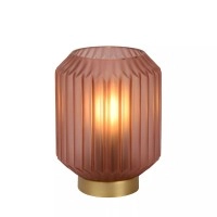 SUENO galda lampa Ø13 cm 1xE14 40 W rozā (Lucide)