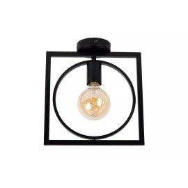 SUUS Griestu lampa 1x40W E27 melna (Lucide)